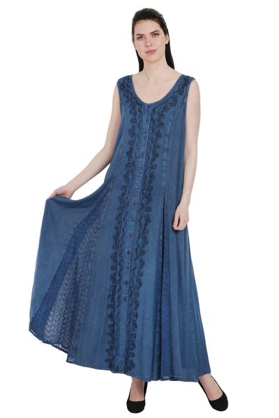 Sleeveless Celtic Dress (S/M - 1X/2X) 4 Colors ADL-20322