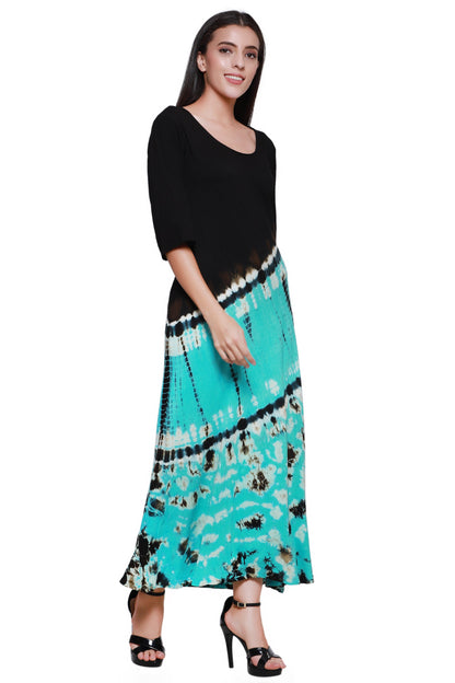 Tropical Sunset Tie-Back Dress SPD70