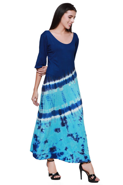Tropical Sunset Tie-Back Dress SPD70