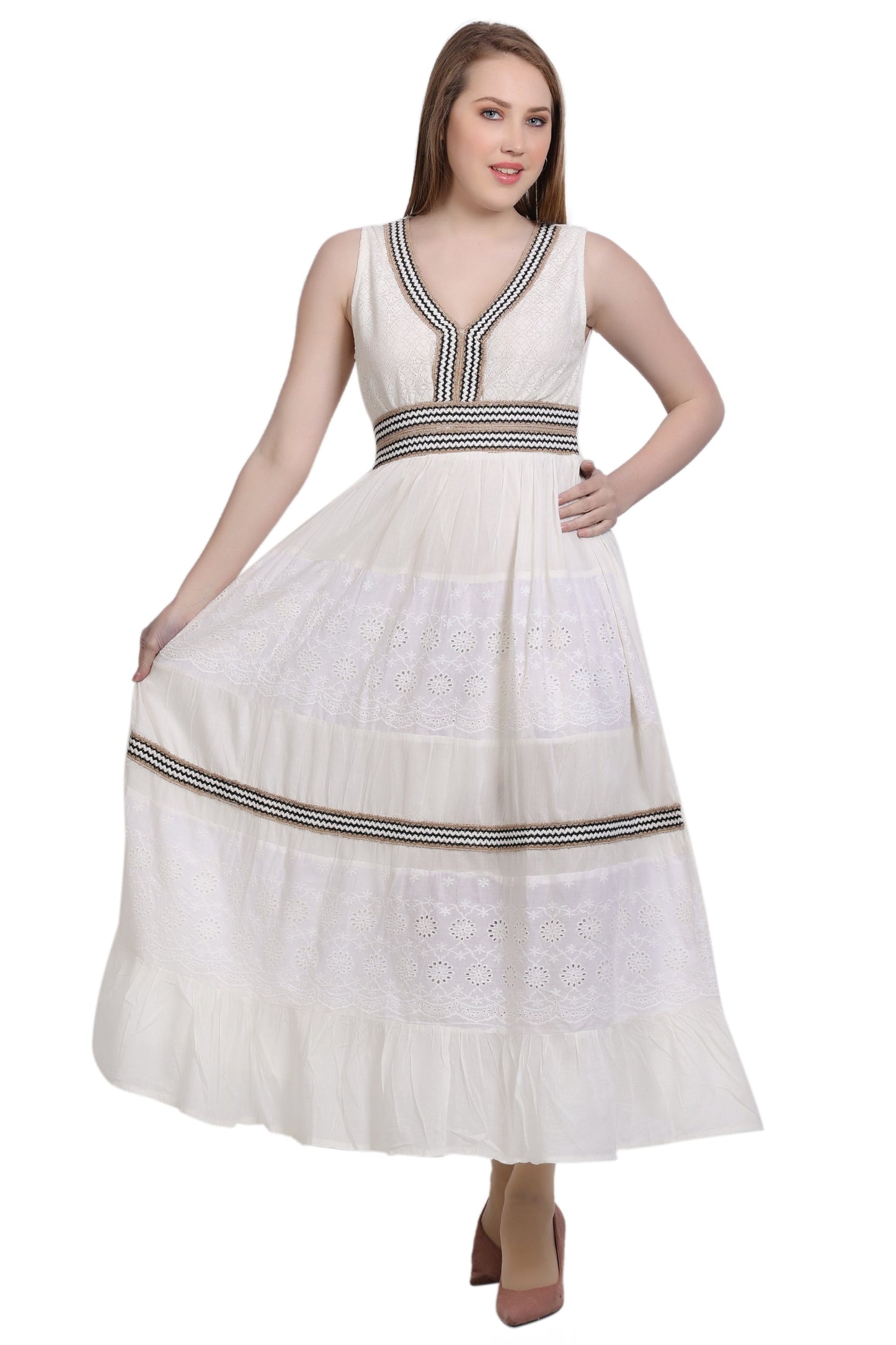 96013 Natural Dye Beach Dress