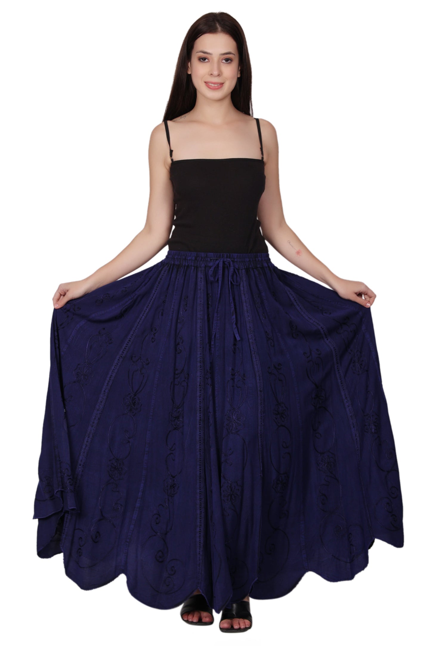 Acid Wash Skirt 13224