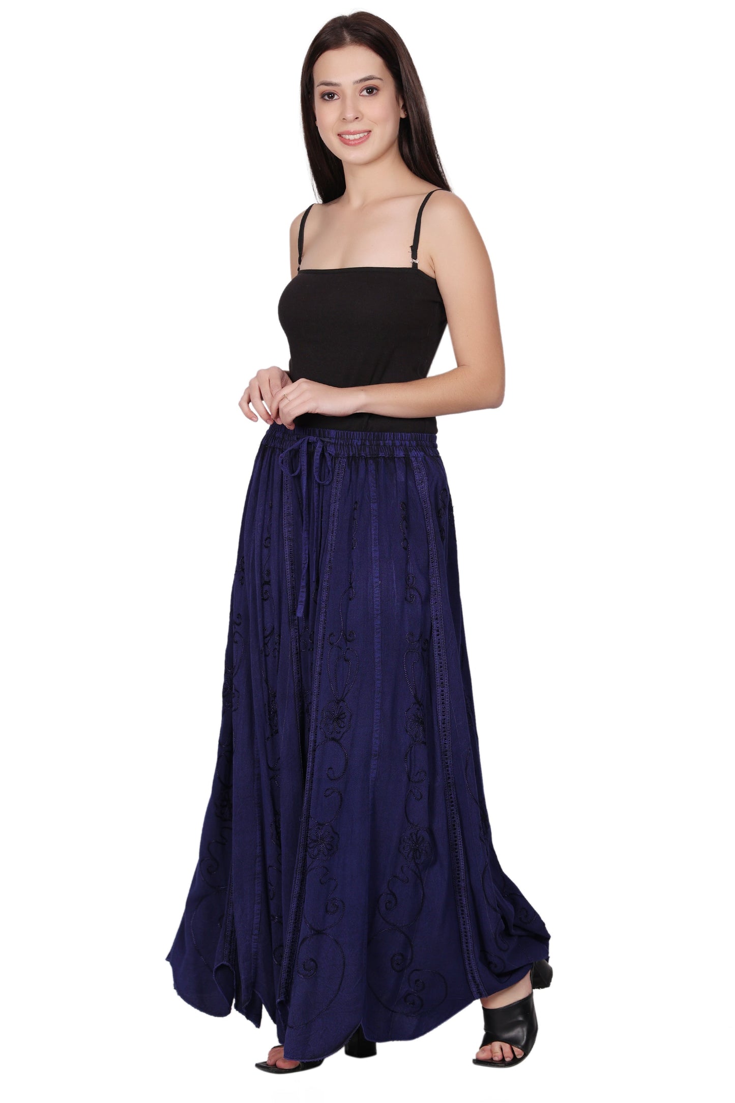 Acid Wash Skirt 13224