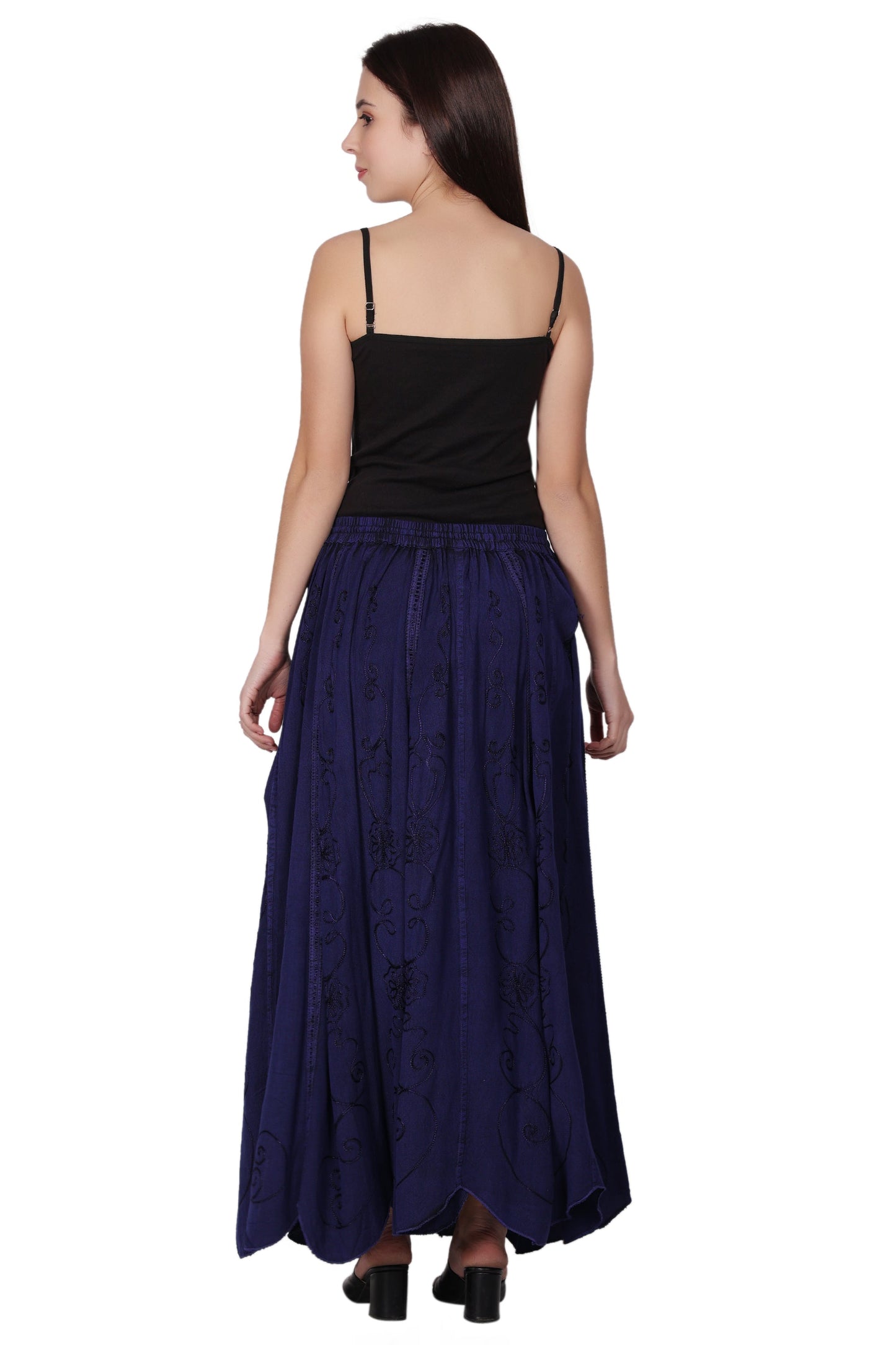Acid Wash Skirt 13224