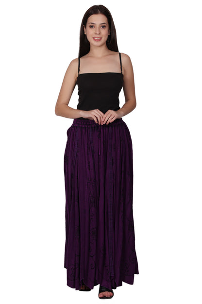 Acid Wash Skirt 13224