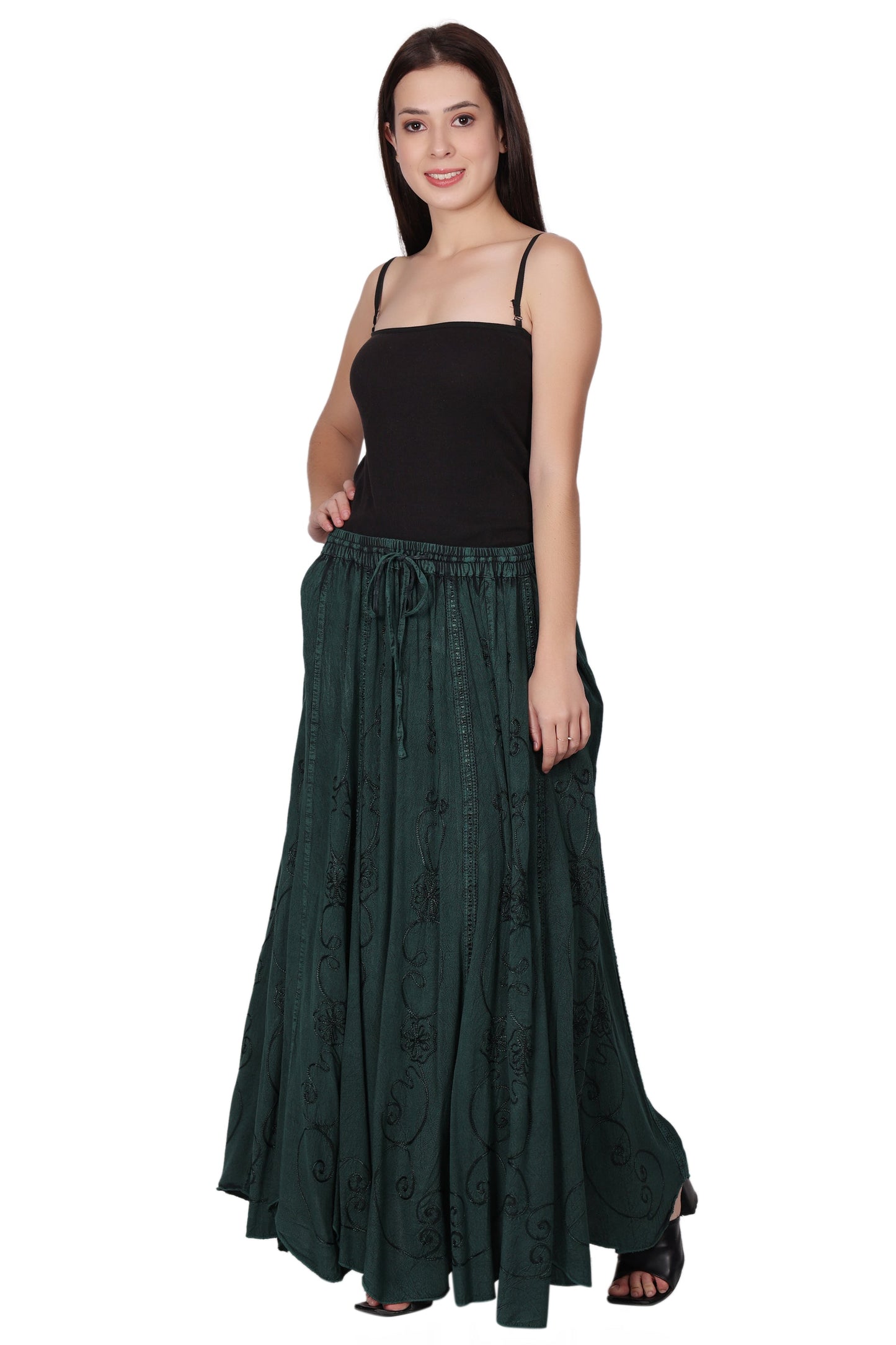 Acid Wash Skirt 13224