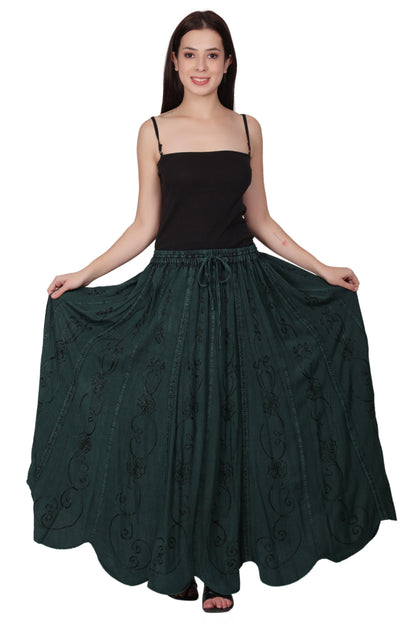 Acid Wash Skirt 13224