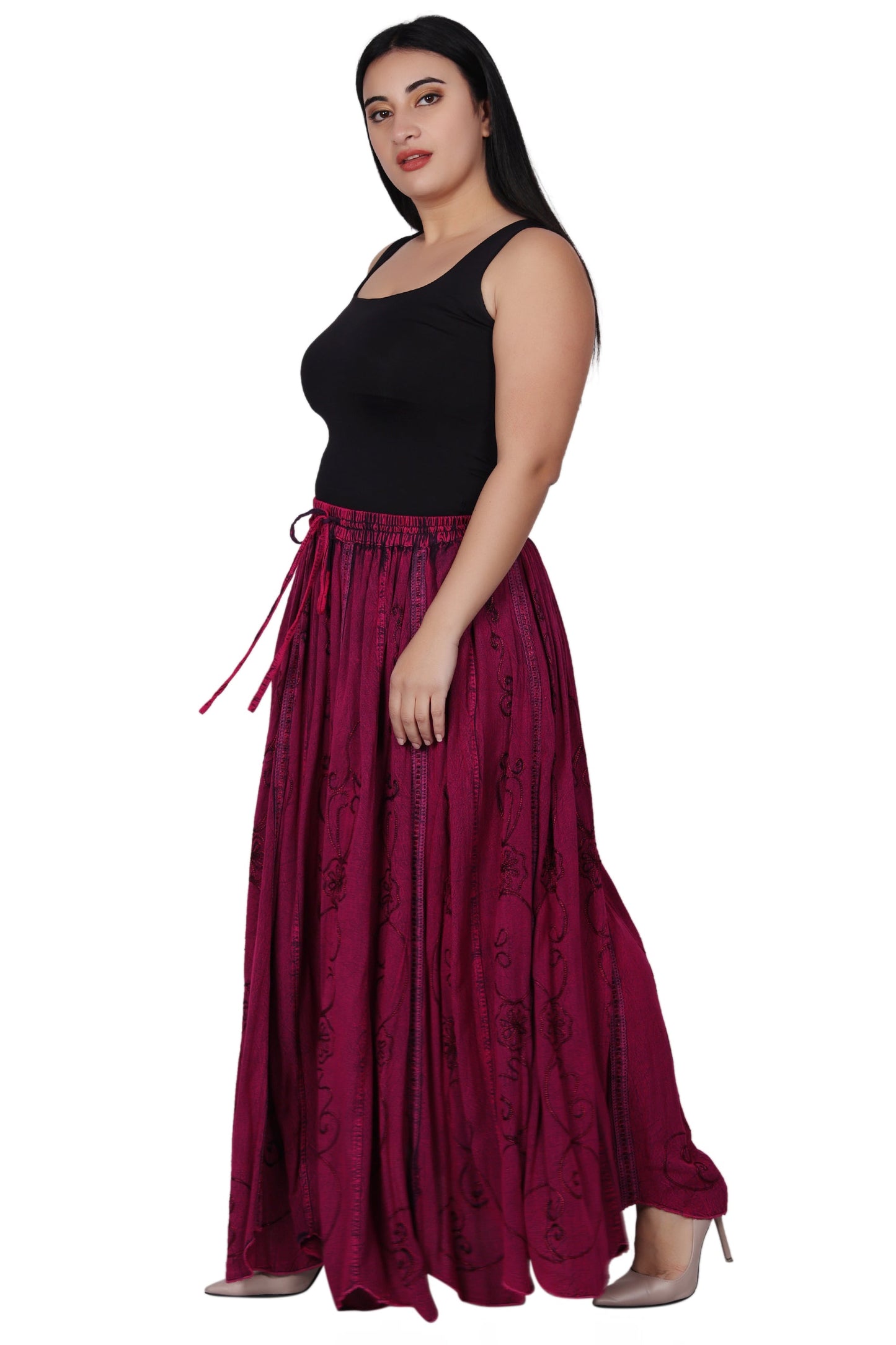 Acid Wash Skirt 13224