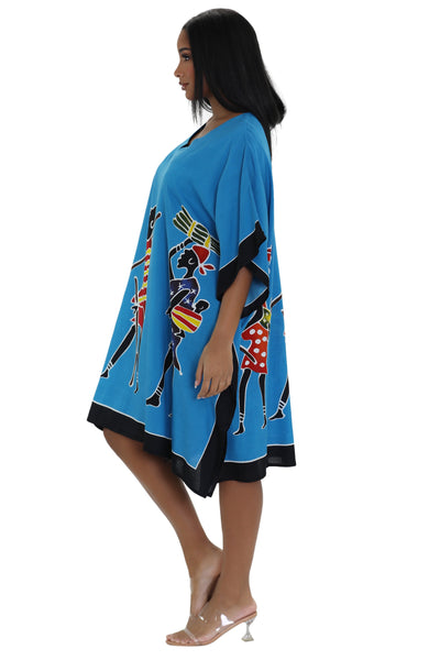 African Tribal Print One Size Kaftan KAF-1024