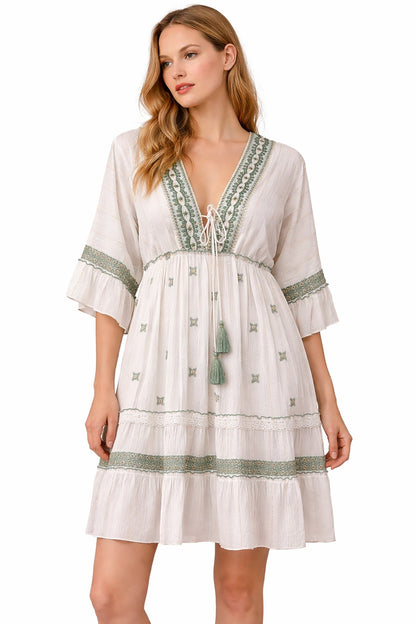 26463 Casual · Summer · Vacation · Resort · Brunch · Daywear · Boho Style - Advance Apparels Inc