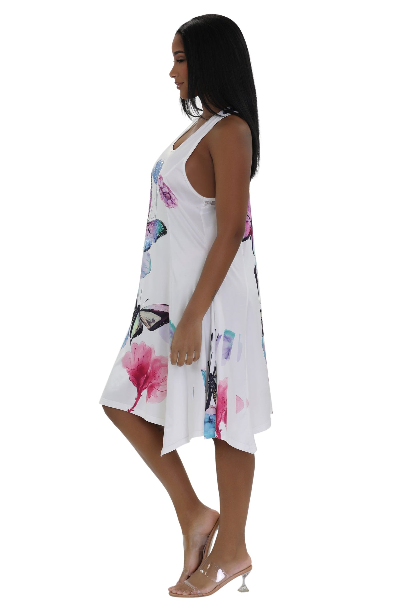 Butterfly Print Dress 21237