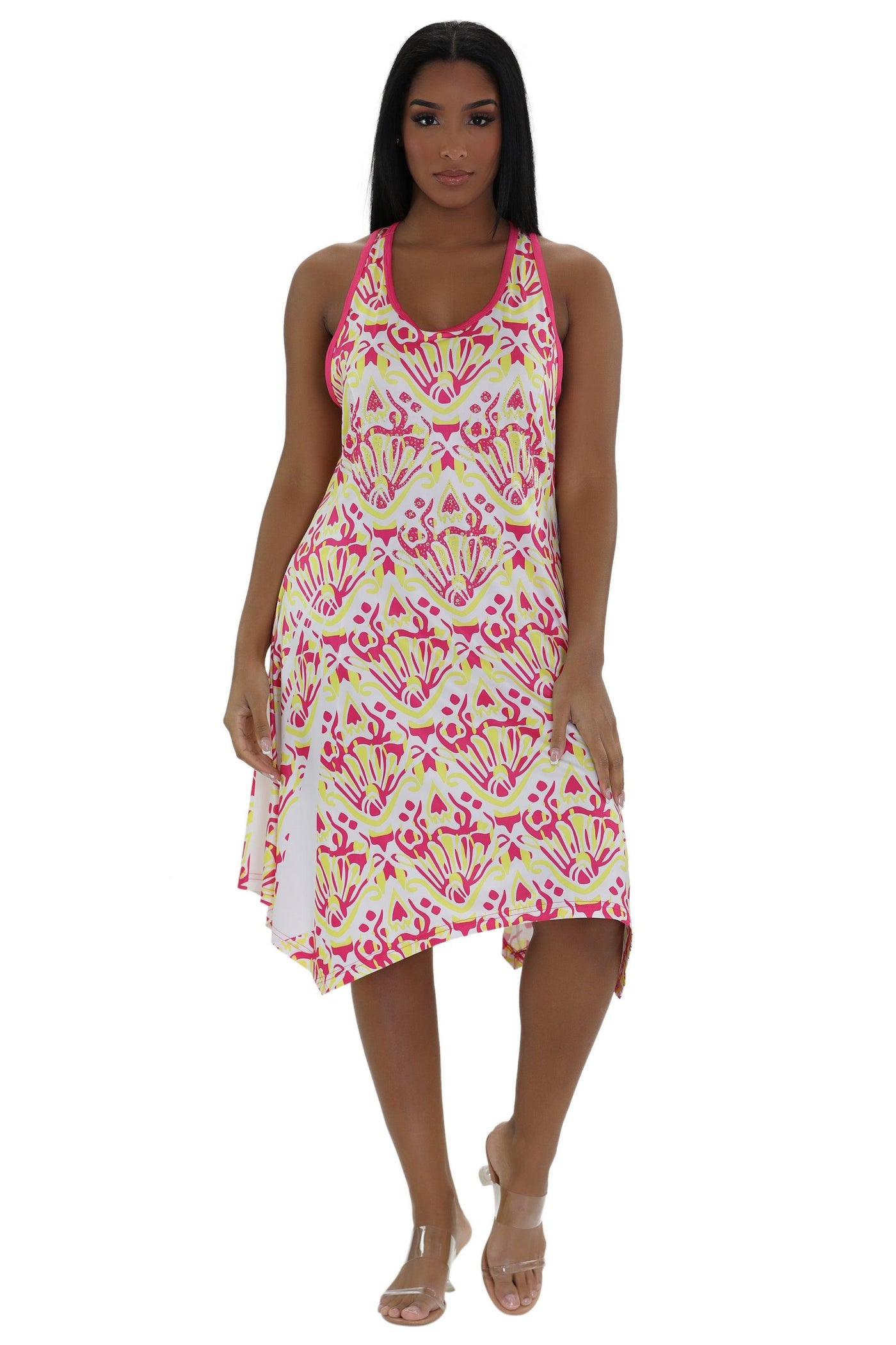 Colorful Resort Dress 21226