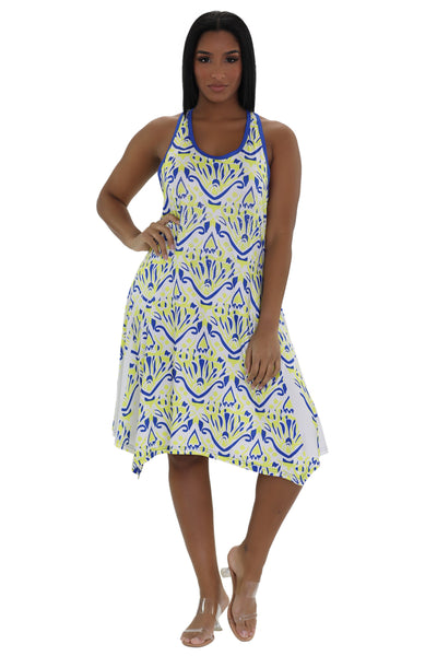 Colorful Resort Dress 21226