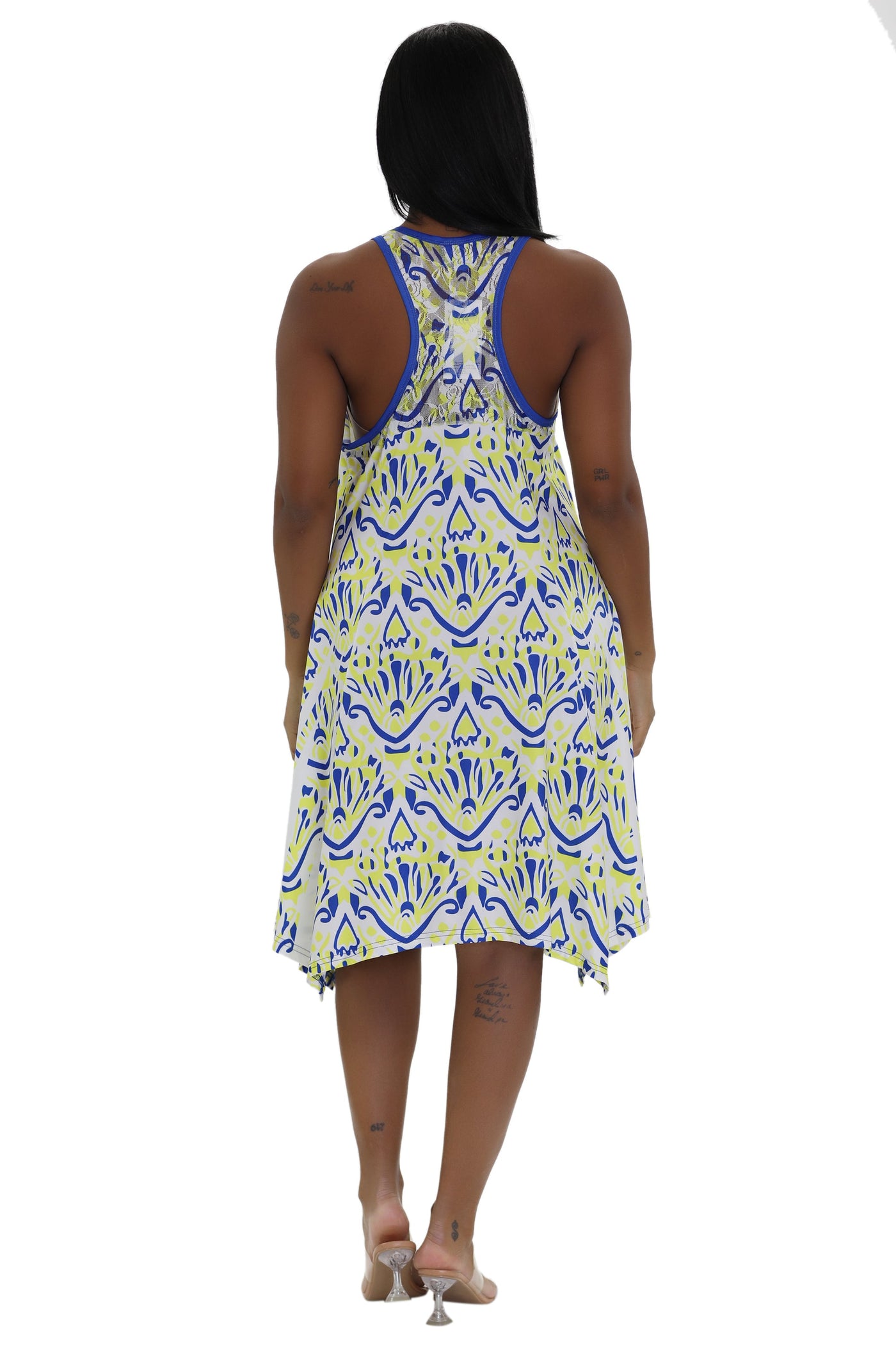 Colorful Resort Dress 21226