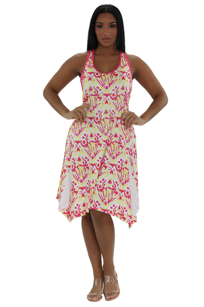 Colorful Resort Dress 21226