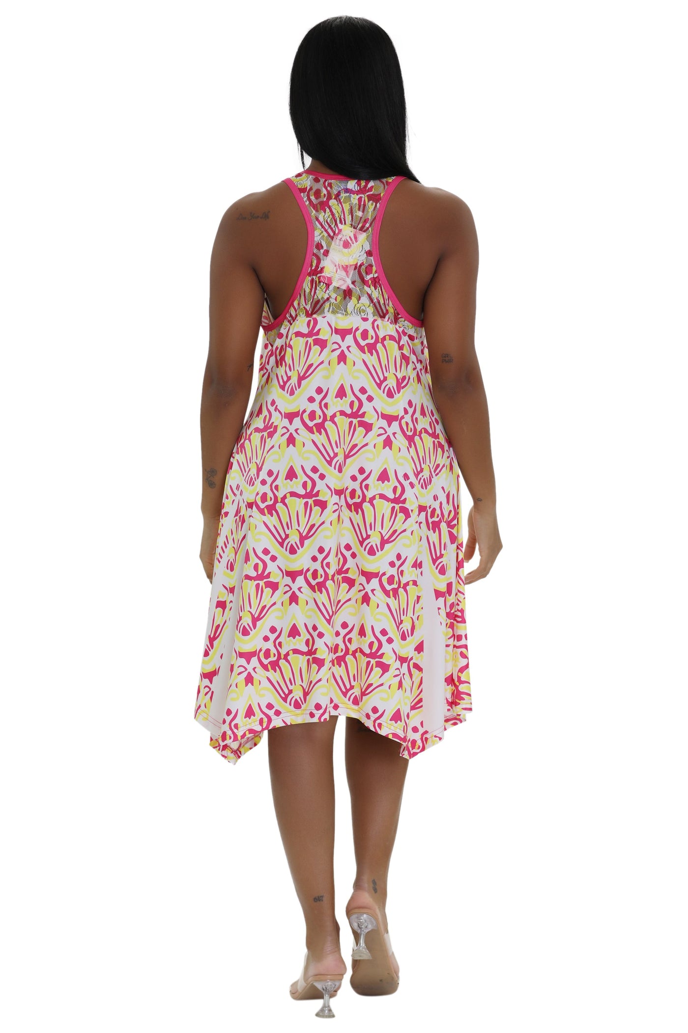 Colorful Resort Dress 21226