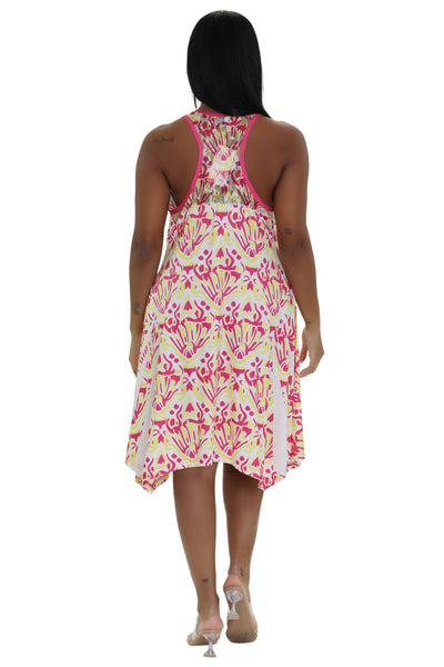 Colorful Resort Dress 21226