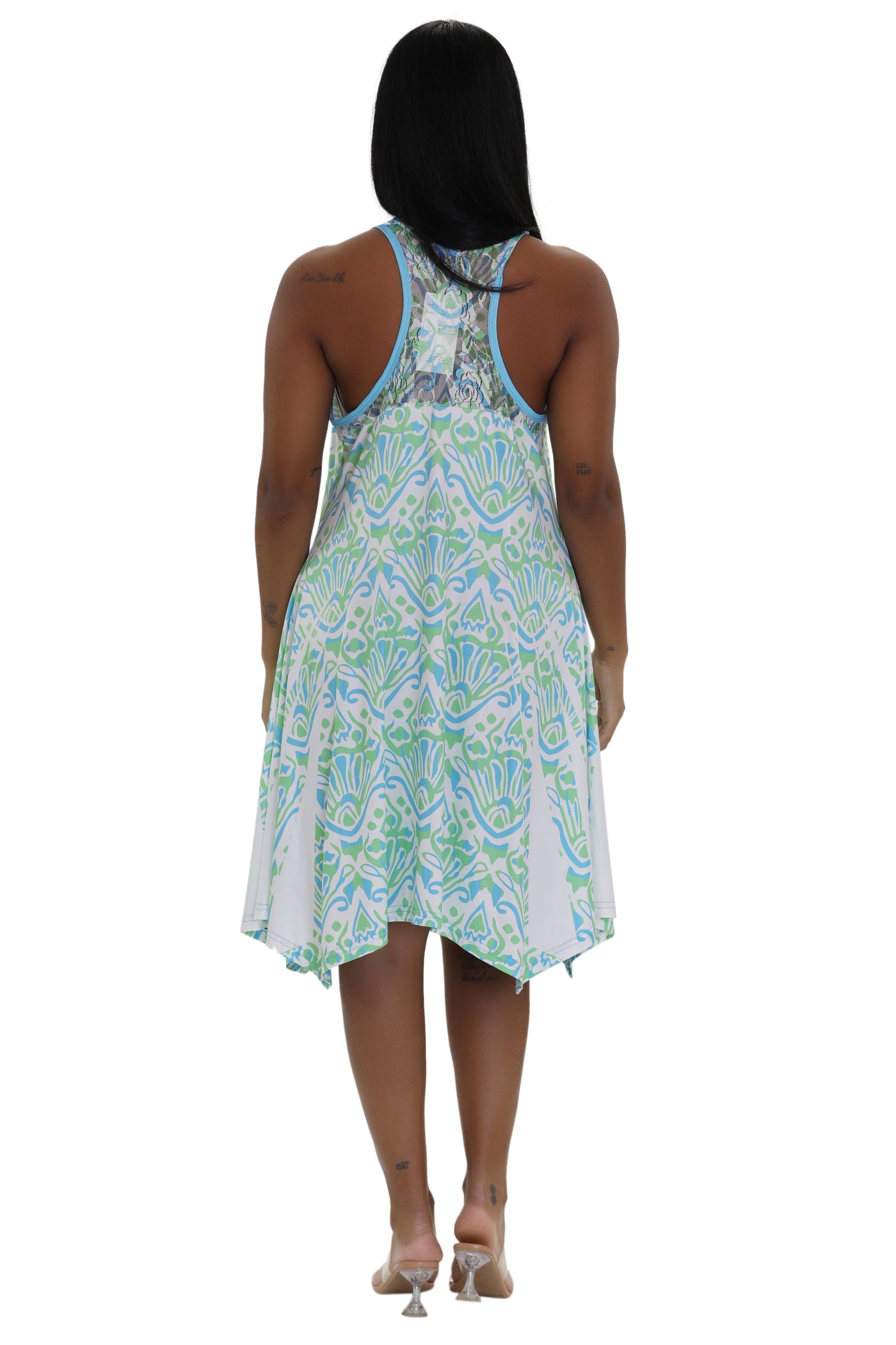 Colorful Resort Dress 21226
