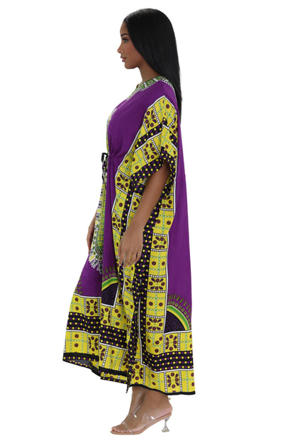 Dashiki Print One Size Kaftan KAF-1021