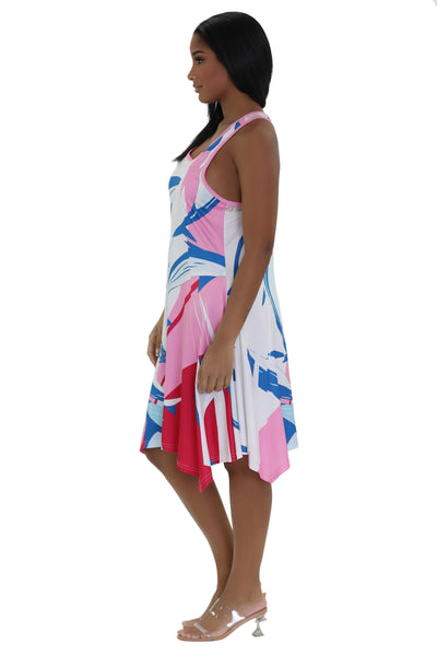Dolphin Print Resort Dress 21228