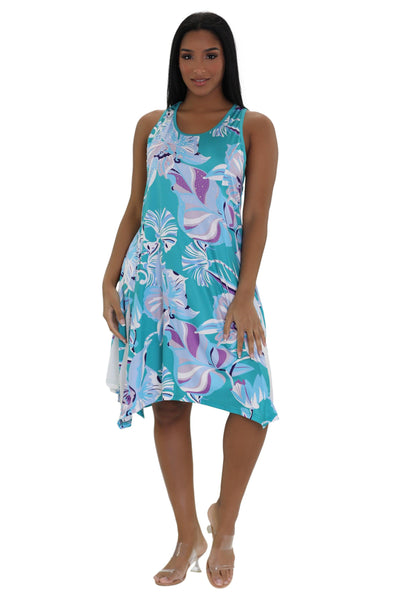 Floral Print Resort Dress 21230