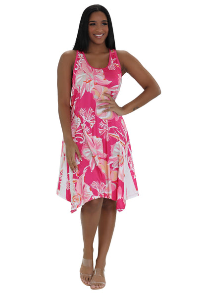Floral Print Resort Dress 21230