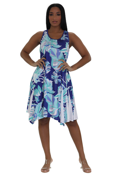 Floral Print Resort Dress 21230