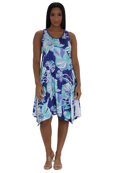 Floral Print Resort Dress 21230