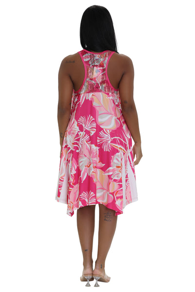 Floral Print Resort Dress 21230