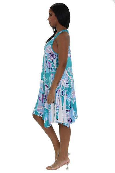 Floral Print Resort Dress 21230
