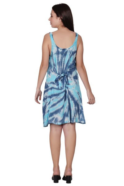Laced Tie Dye Beach Dress 362212LACE