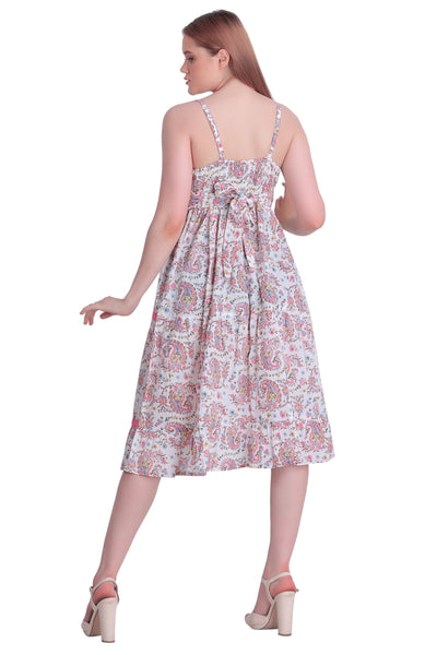 Organic Floral Print Dress OC5155