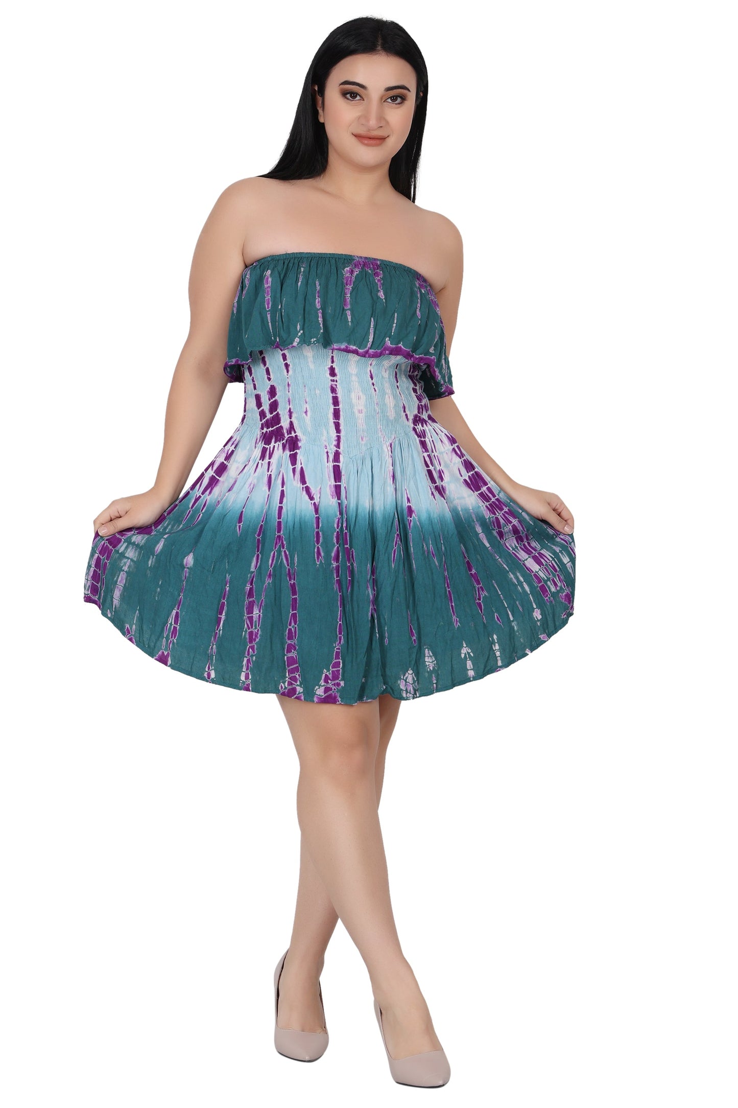 Tie Dye Romper WS-7005