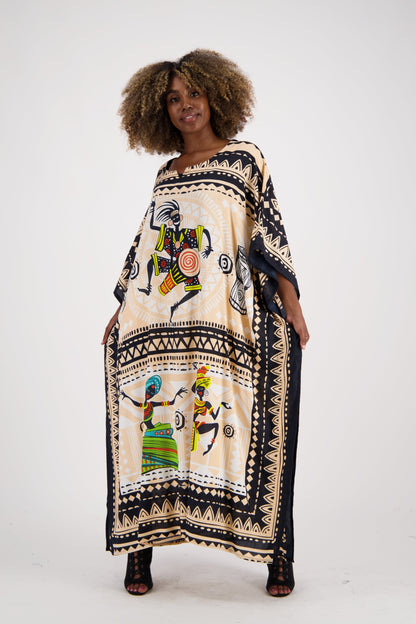 Tribal Print Kaftan KAF-1044