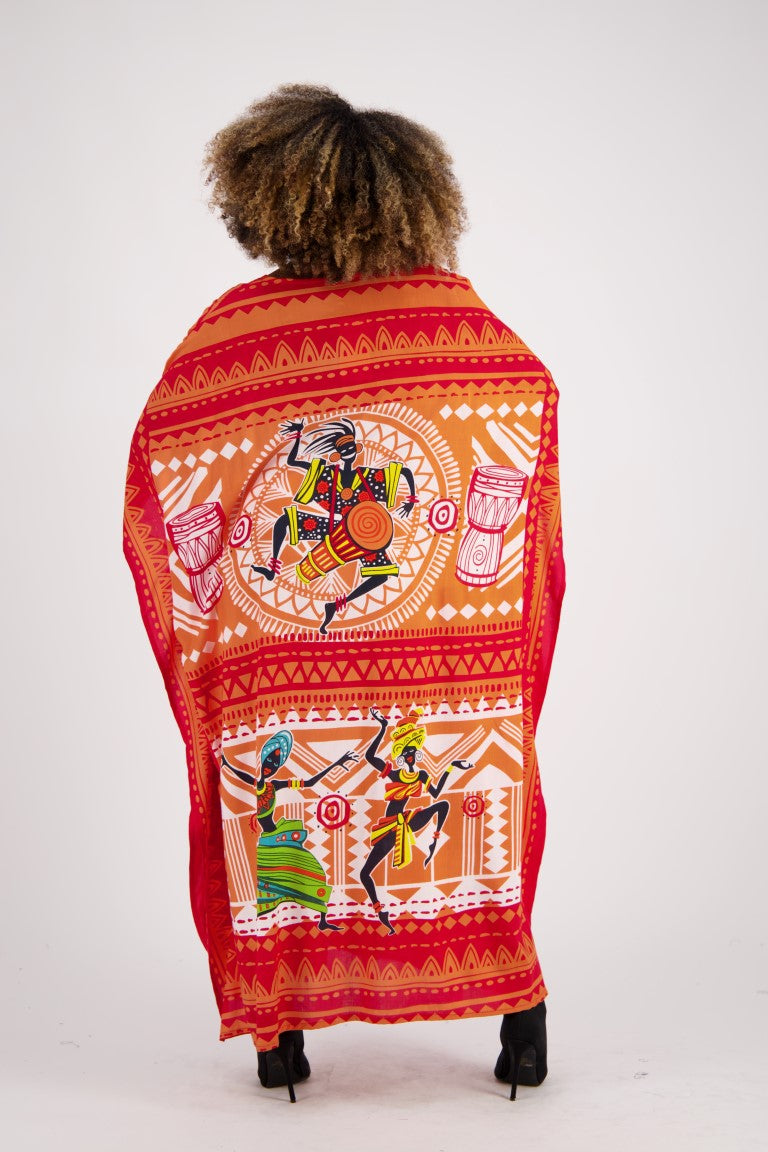 Tribal Print Kaftan KAF-1044
