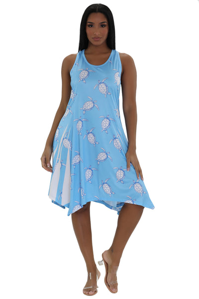 Turtle Print Beach Dress 21222