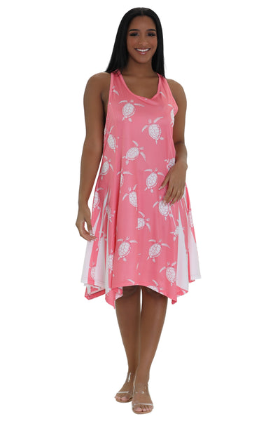Turtle Print Beach Dress 21222