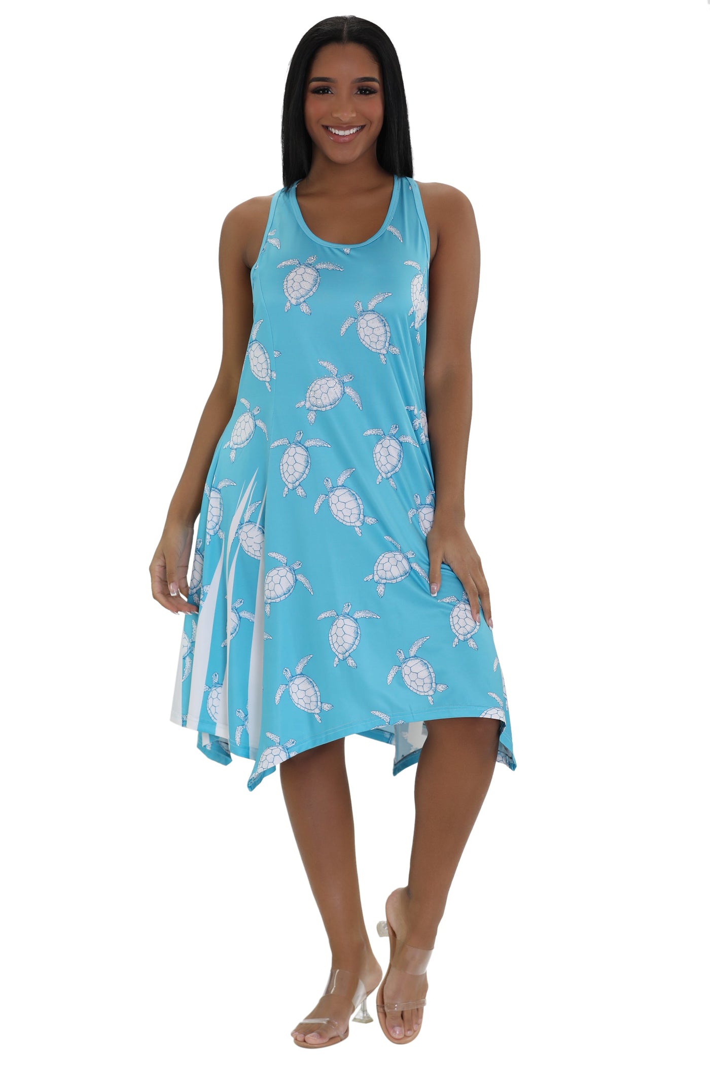 Turtle Print Beach Dress 21222