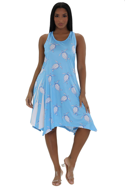 Turtle Print Beach Dress 21222