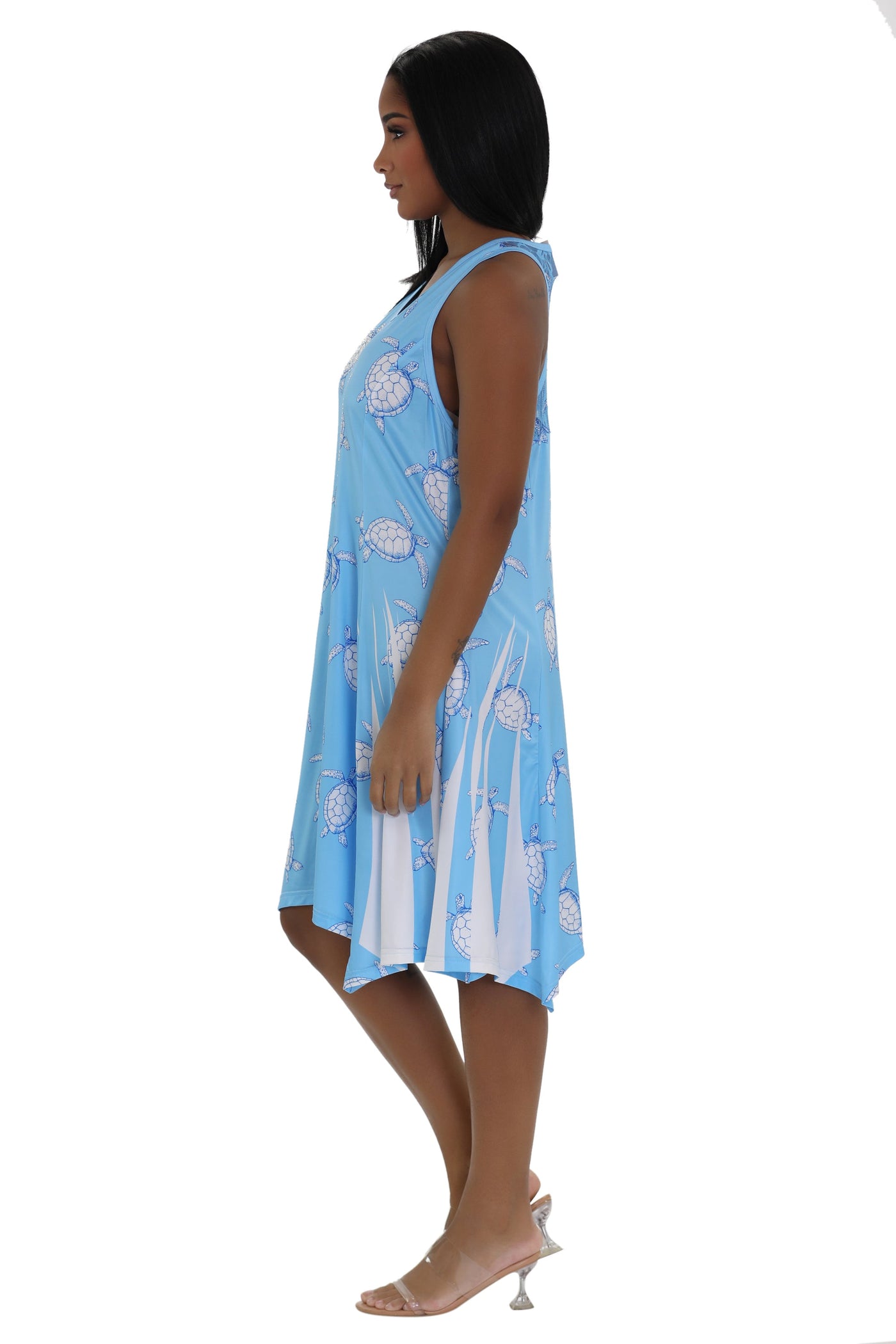 Turtle Print Beach Dress 21222