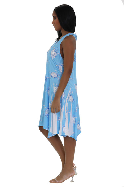 Turtle Print Beach Dress 21222