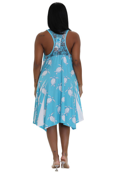 Turtle Print Beach Dress 21222