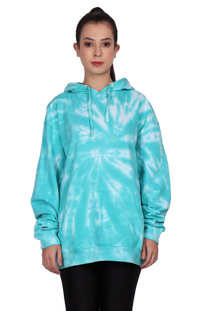 Unisex Tie Dye Pullover Hoodie Premium Cotton Blend Activewear H702