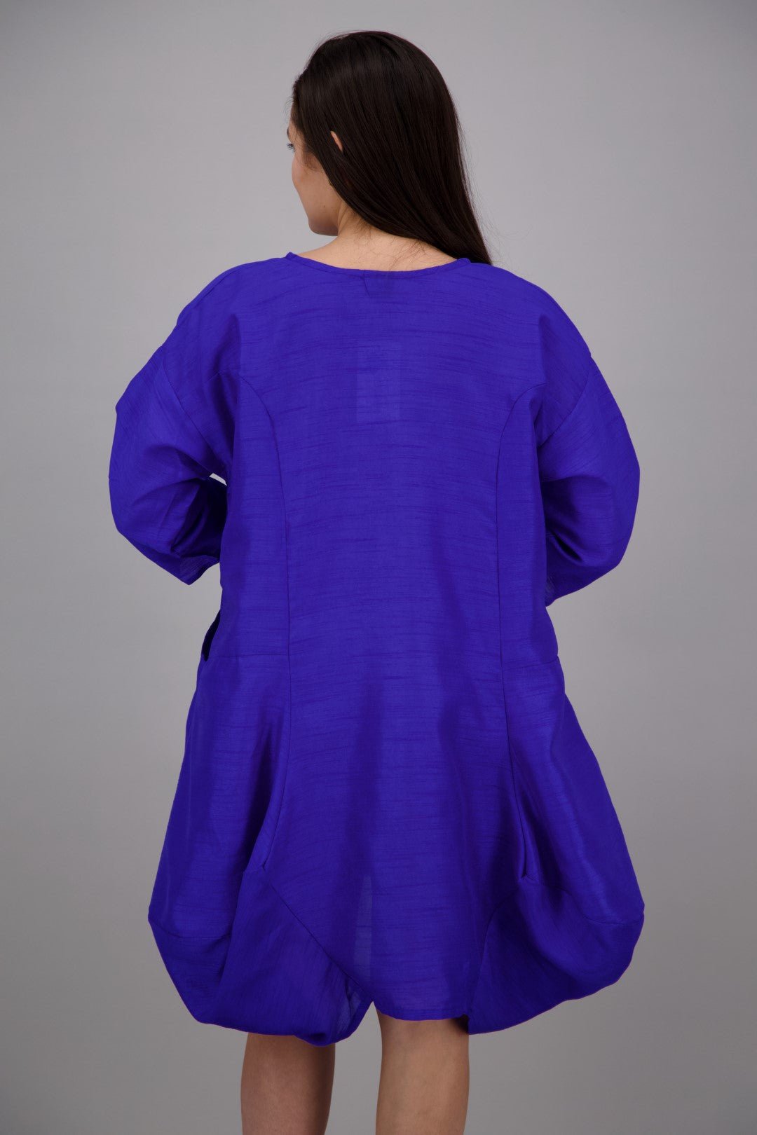 3/4 Sleeve Button Dress AD25014 - Advance Apparels Inc