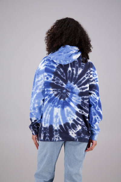 Adult's Tie-Dye Pullover Hoodie (2-XL) Cotton/Polyester Blend 9652