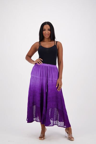 Ombre Dye Renaissance Skirt 13229