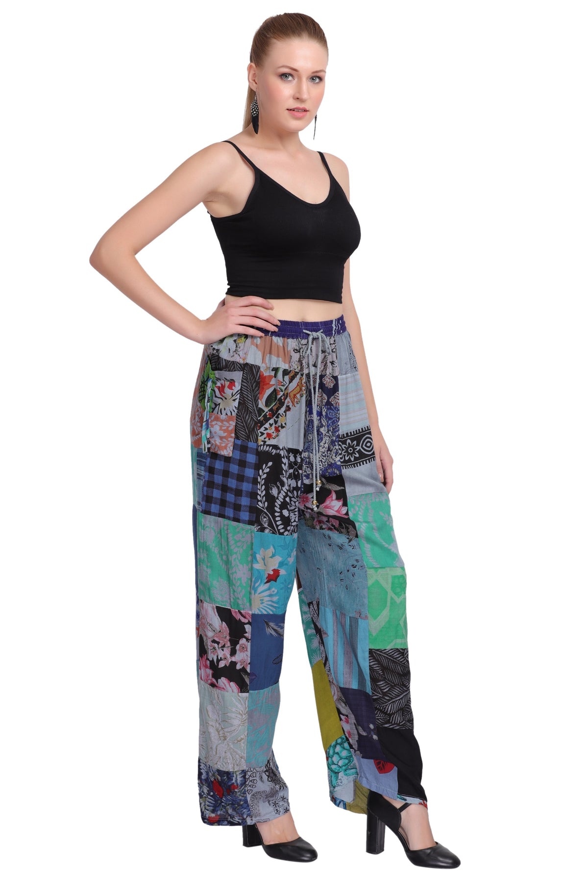 Boho Patchwork Pants PAT-3257 – Advance Apparels Inc