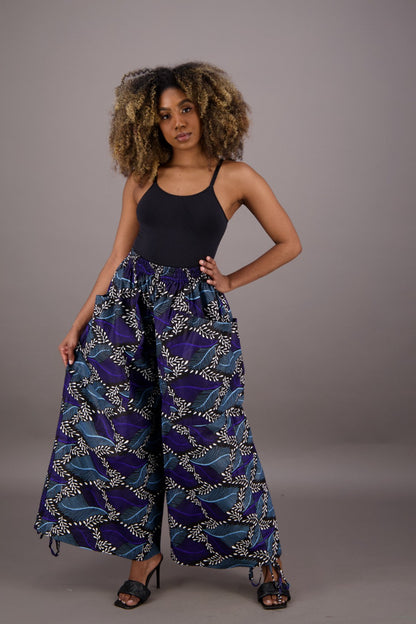 Blue Majesty Palazzo Pants P092-252