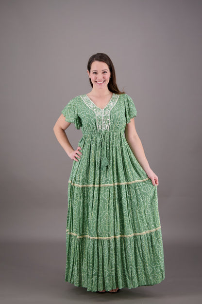 Floral Whisper Maxi Dress 24908