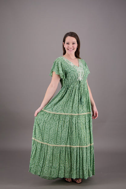 Floral Whisper Maxi Dress 24908