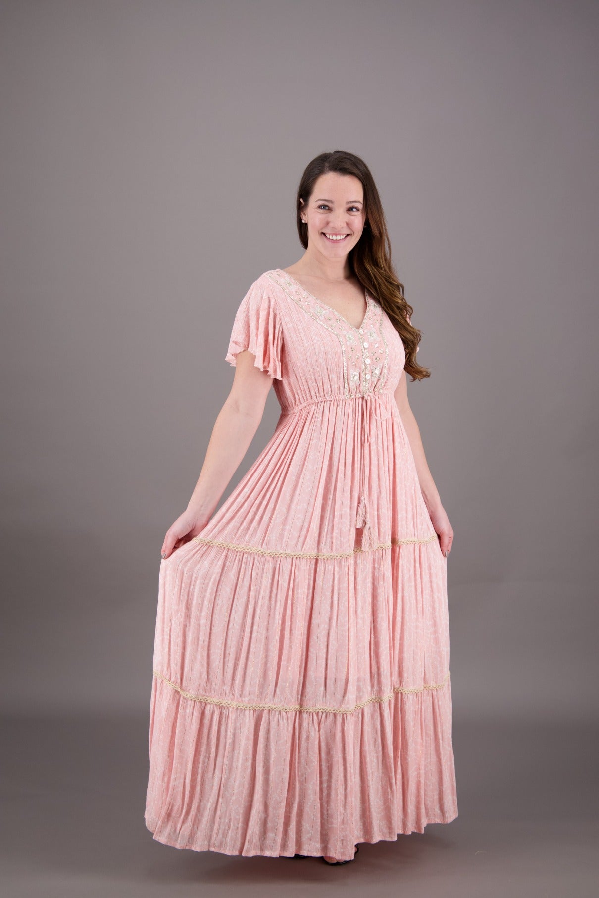 Floral Whisper Maxi Dress 24908